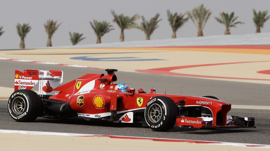 Mideast Bahrain F1 GP Auto Racing