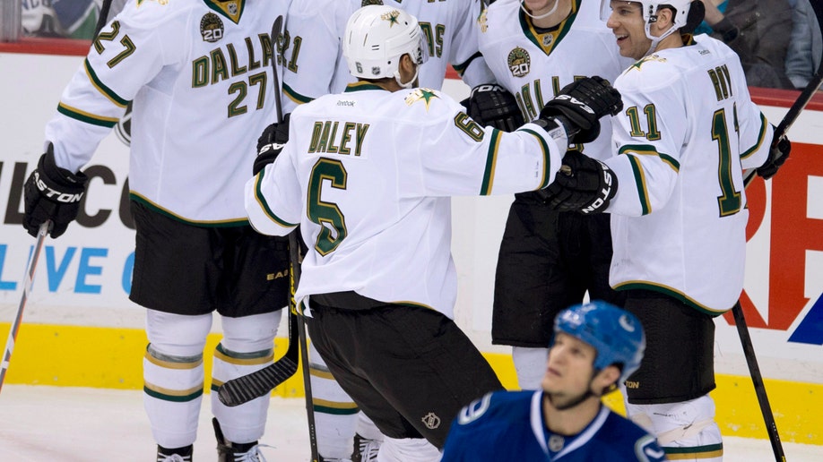 Stars Canucks Hockey