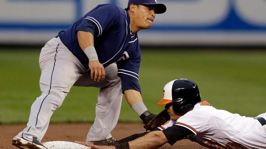 Padres Orioles Baseball