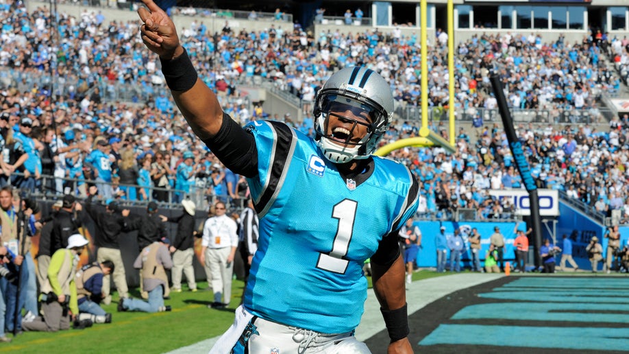 APTOPIX Falcons Panthers Football