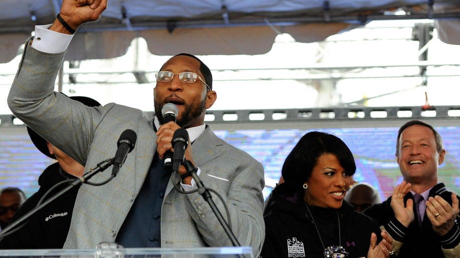 Ravens Super Bowl Football Rally