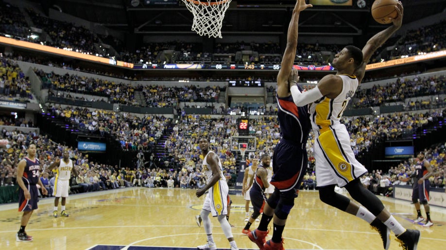 APTOPIX Hawks Pacers Basketball