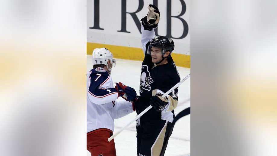 Blue Jackets Penguins Hockey