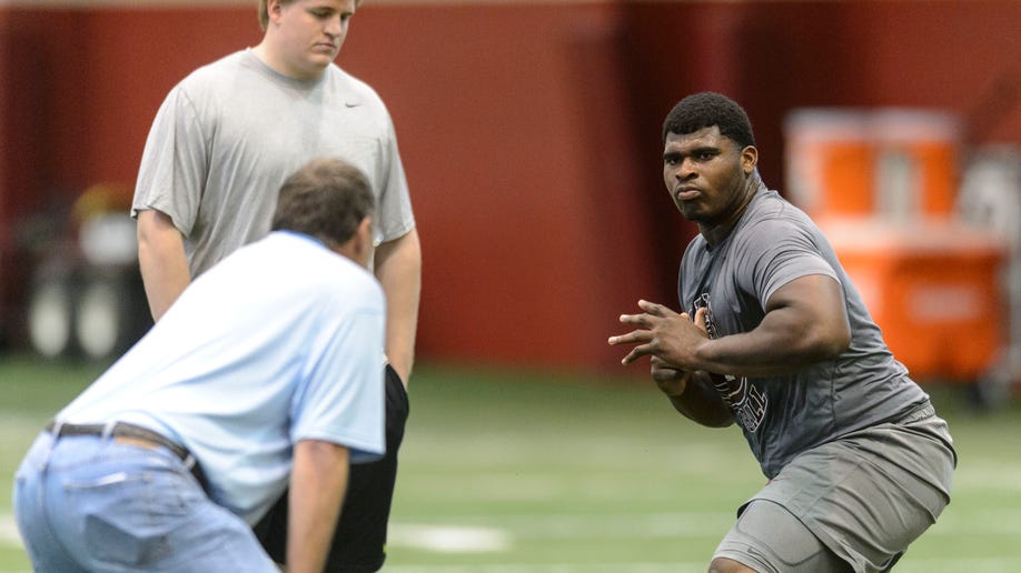 Alabama Pro Day Football