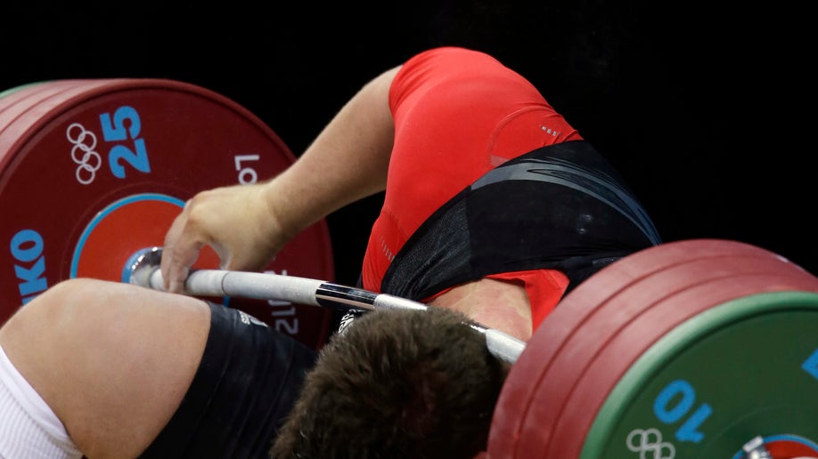 London Olympics Weightlifting Men