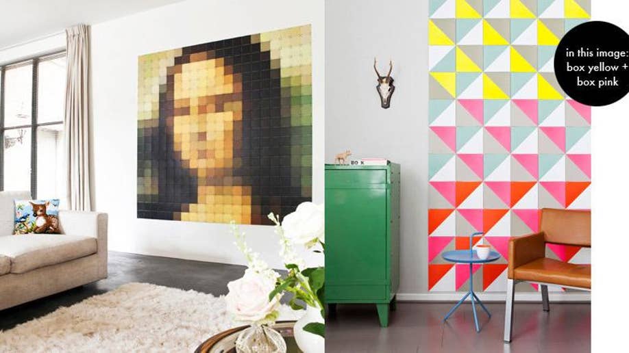 She Covered her Walls in What DIY Wallpaper Alternatives  The Crazy  Craft Lady