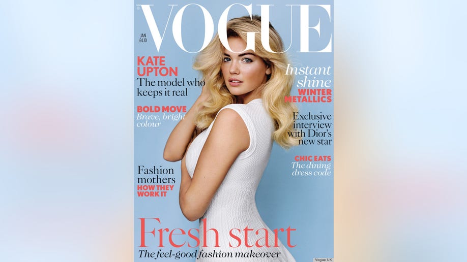 Kate Upton goes Vogue, covering the magazine's June issue - CBS News