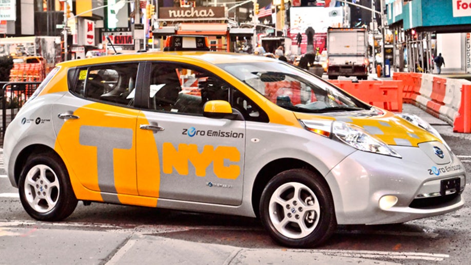 c7517d23-Nissan, New York City Launch LEAF Electric Vehicle Taxi Pilot