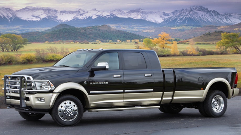 a387c953-Ram Long-Hauler Concept. The Ram Long-Hauler Concept is one-off truck built on a Ram 5500 Chassis Cab platform with a Mega Cab, 8-foot pickup bed and mid-ship fuel tank.