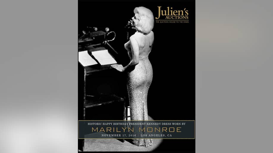 Marilyn Monroe's 'Happy Birthday Mr. President' Dress Sells for $4.8  Million