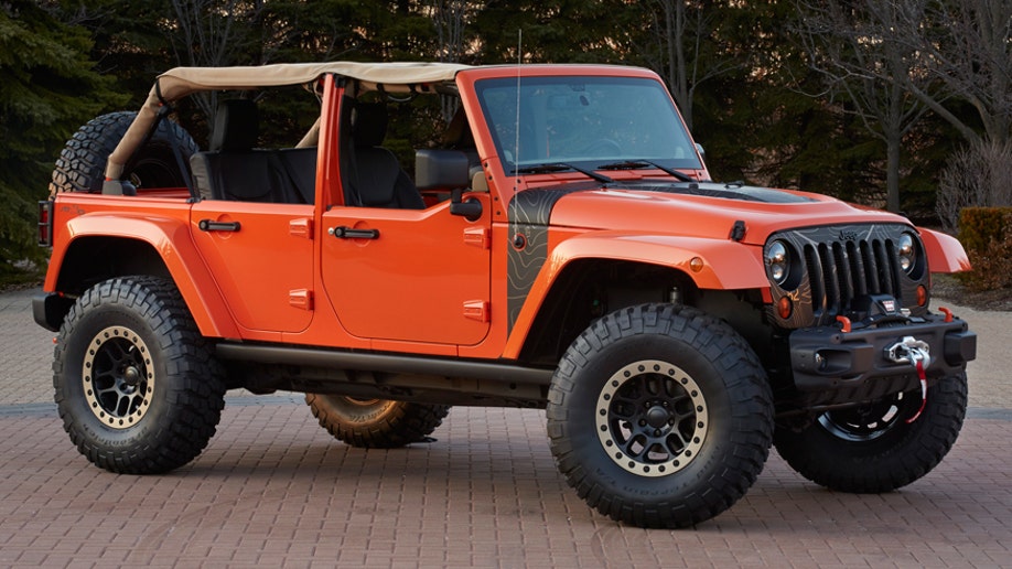 Jeep Wrangler MOJO is one of the six concept vehicles developed by the Jeep® and Mopar brands for the 48th Annual Moab Easter Jeep Safari.