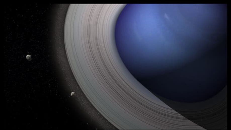 Uranus and Neptune Stackable Rings - Etsy