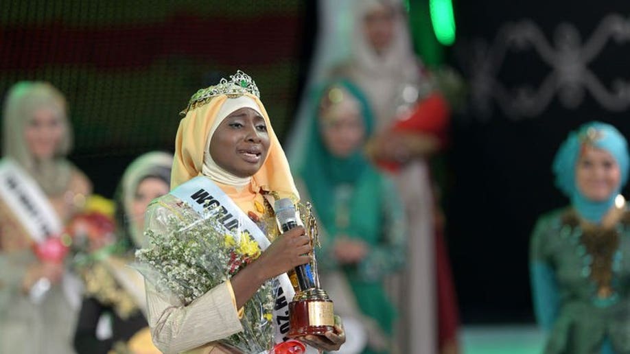 Nigerian Wins Muslim Beauty Pageant Rival To Miss World Fox News 
