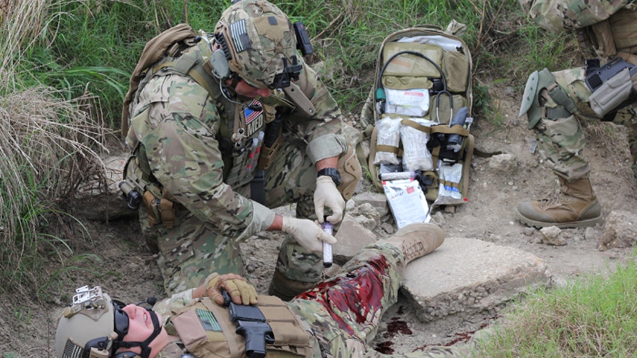 Stopping The Blood: Ex-Army Medic Still Helping Treat Battle Wounds ...