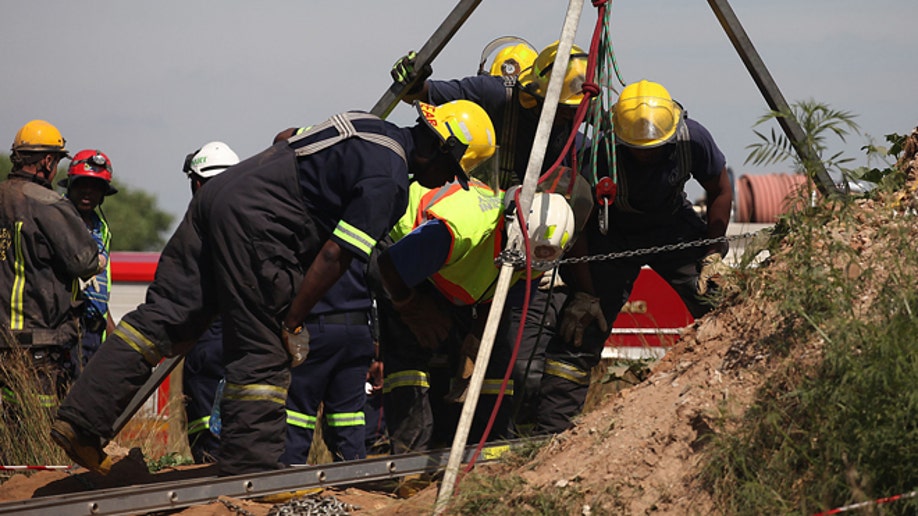 South Africa Trapped Miners