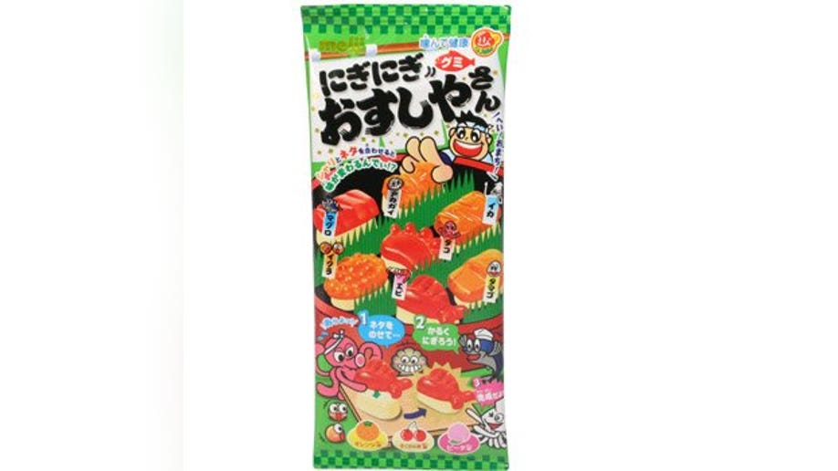 Meiji Sushi Gummy Candy Fun Sushi