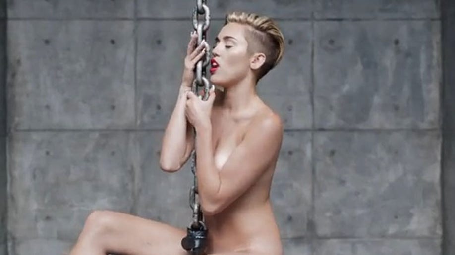 Miley Cyrus Trades Twerking For Riding Naked On Wrecking Balls And Miley Cyrus Trades Twerking For Riding Naked On Wrecking Balls And