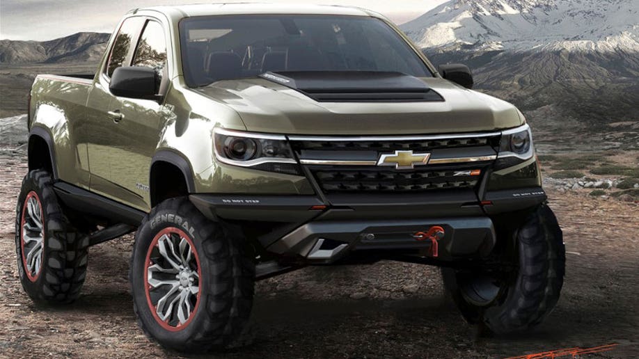 Chevrolet Colorado gets ZR2 Concept with turbodiesel power | Fox News