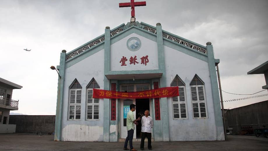Chinese officials remove crosses from churches amid coronavirus for being 'higher than the national flag'