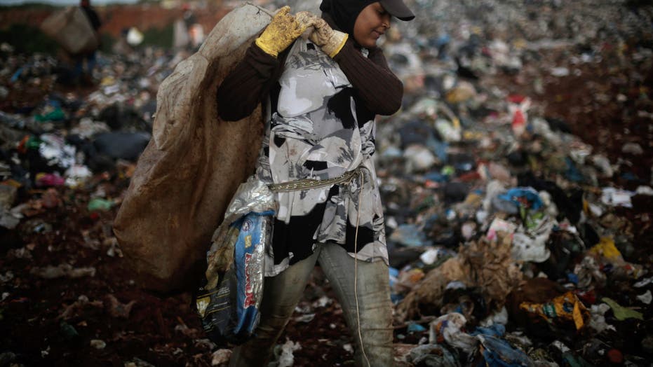 Trash pickers in Brazil worry about end of dump