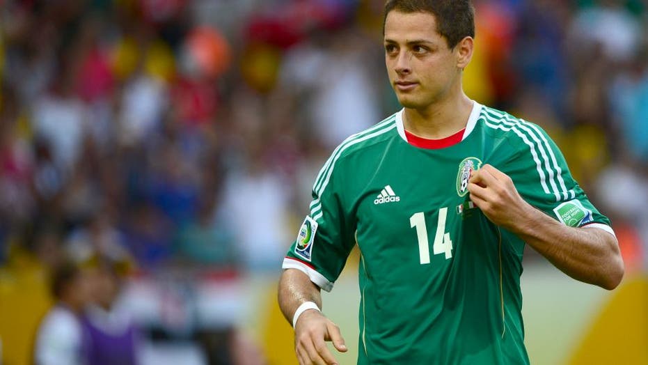 Adidas Mexico Home 2018 Jersey 14 Chicharito