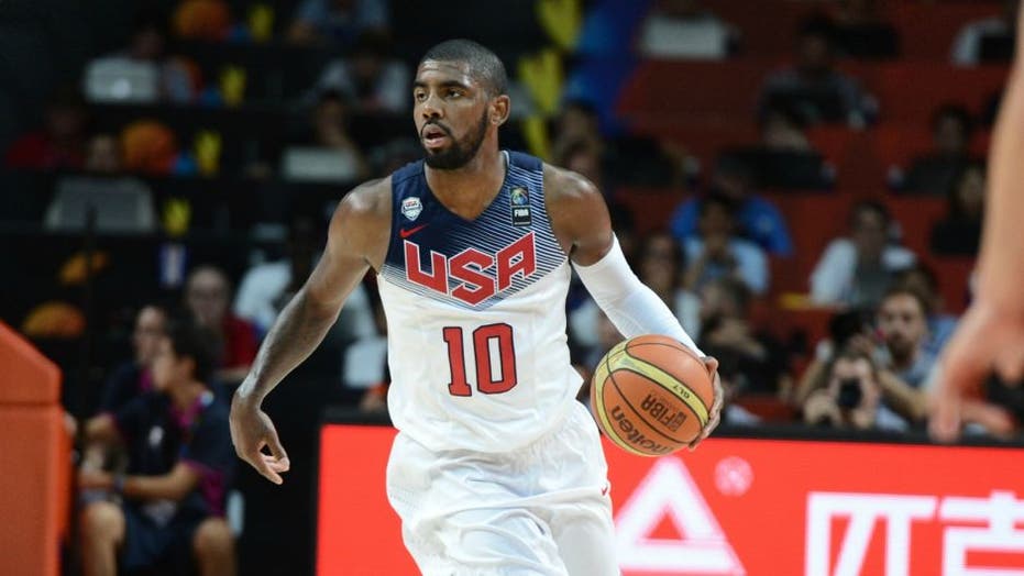 Kyrie irving usa sales jersey 2018