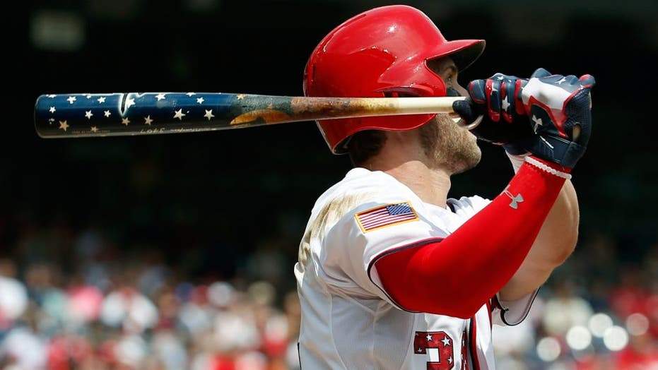 Bryce harper best sale independence day cleats