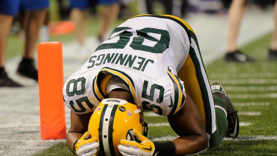 Ex-Packers WR Greg Jennings describes his painful 'welcome to the NFL'  moment