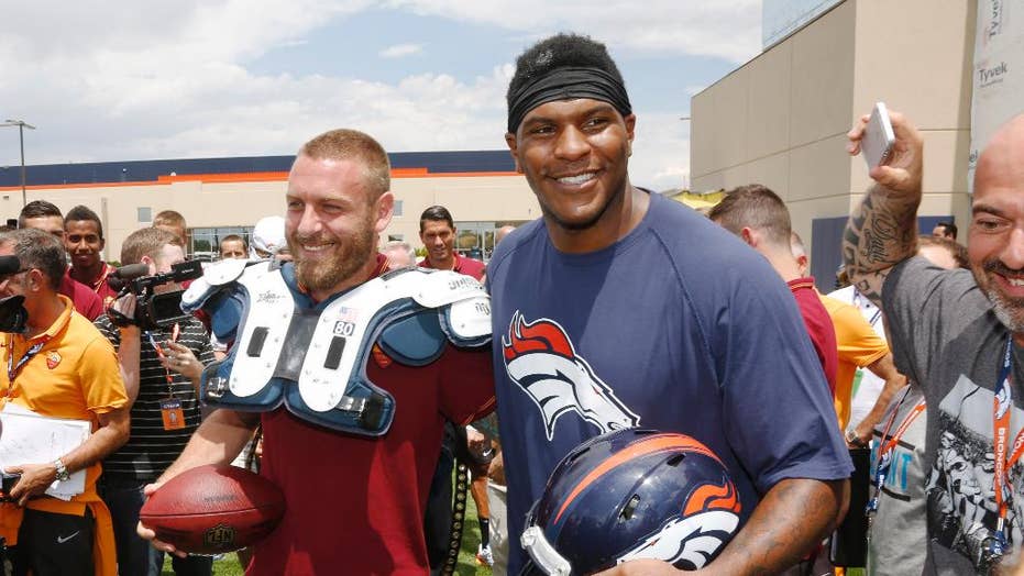 SUPER BOWL: Broncos TE Julius Thomas honed his skills on the hardwood