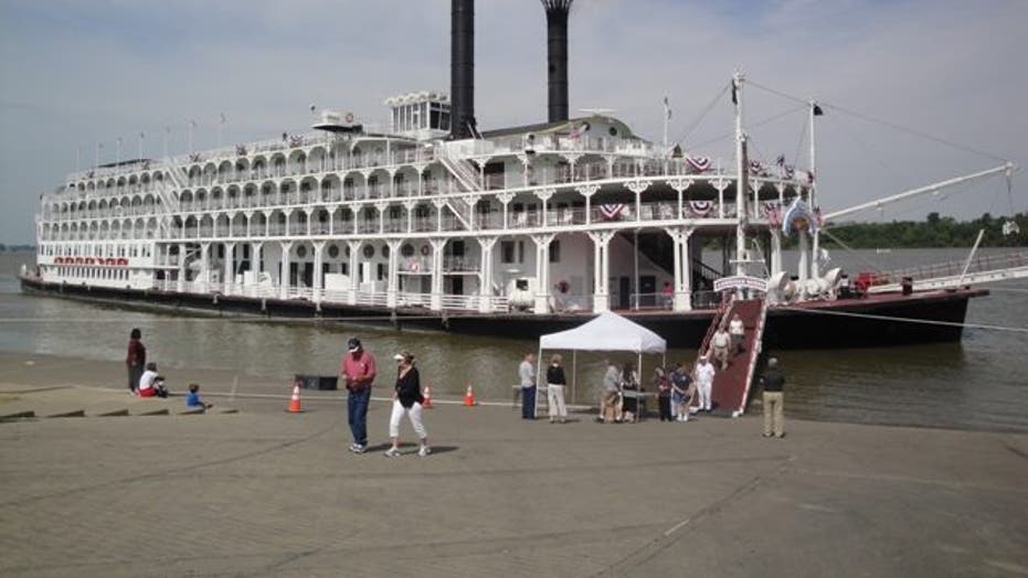 A tour on the new American Queen