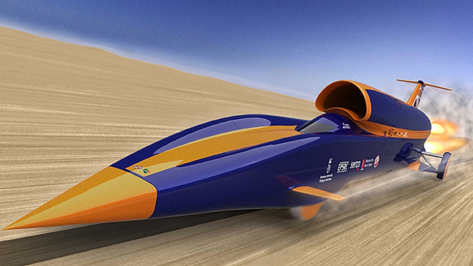 Thrust Ssc Car Thrust SSC Team To Build 1000 Mph 'Bloodhound' Car
