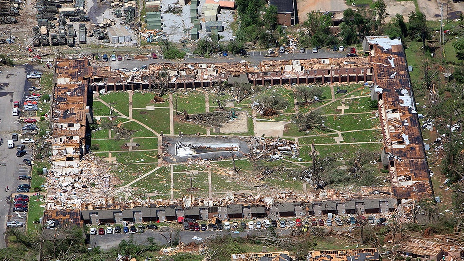 Aerial Photos of Tornado Devastation in South