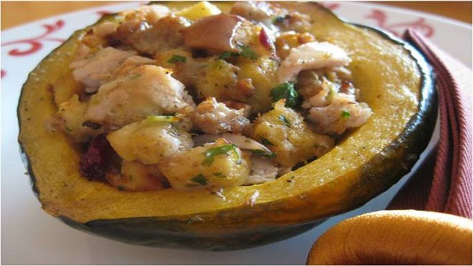 Acorn Turkey Leftover Boats Recipe