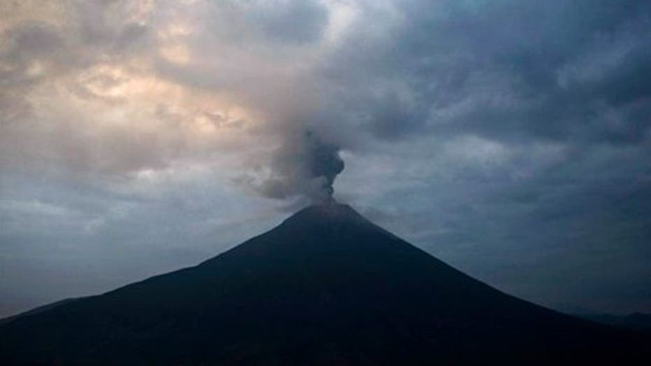 Volcano Erupts in Ecuador