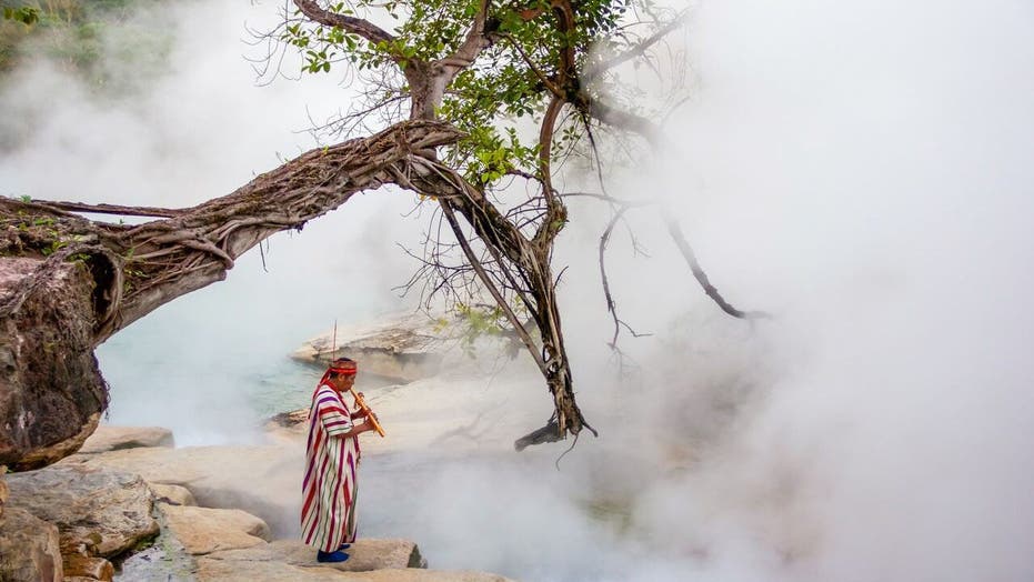 Breathtaking sights from Peru’s ‘boiling river’