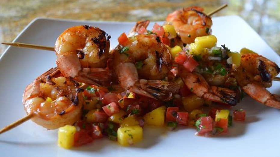 Fourth of July Recipe: Mango Salsa Shrimp