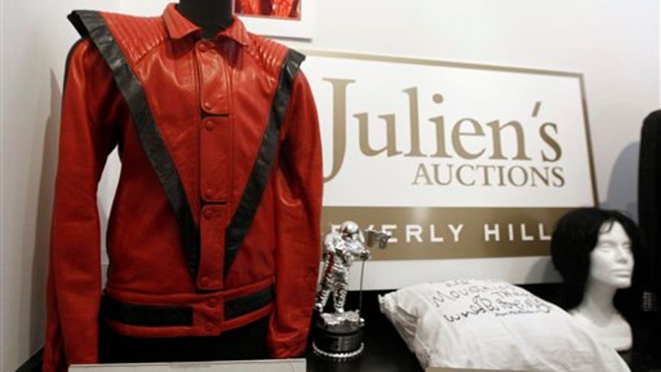 Michael Jackson Thriller Leather Jacket in Red