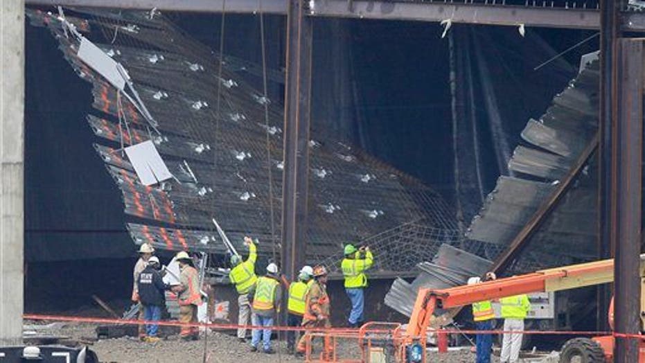 Collapse at Ohio casino under construction