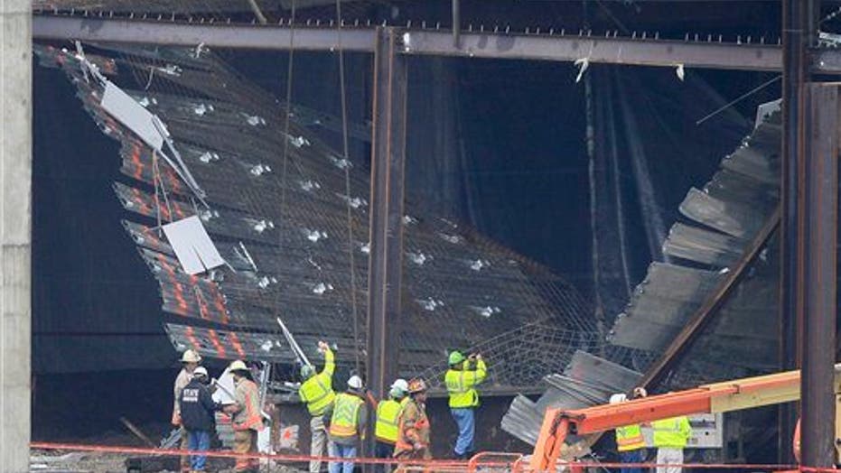 Collapse at Ohio casino under construction