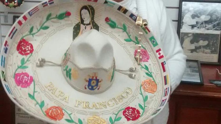 A sombrero for Francis: Family creates traditional Mexican hats for popes