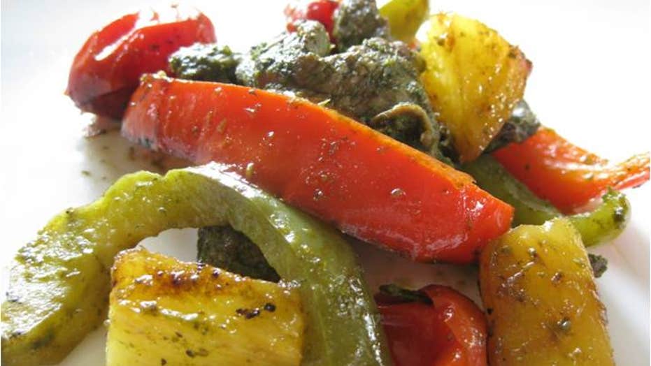 Recipe: Pepper Steak with Chimichurri Sauce