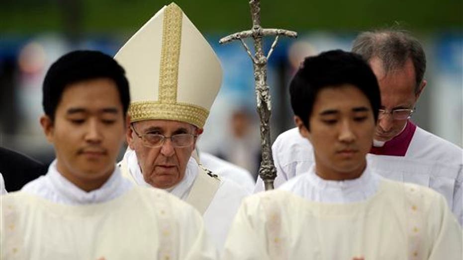 Pope Francis Makes A Trip To Asia