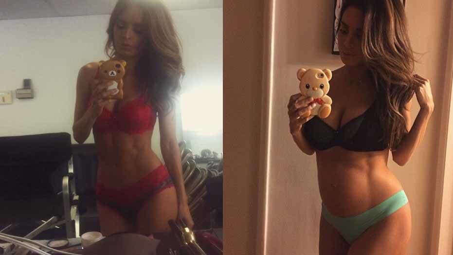 Latinas know how to stay fit! Check out this almost due pregnant model