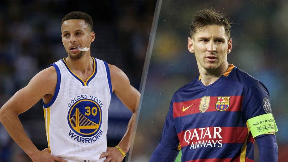 ESPN on X: Leo Messi and Steph Curry play very different sports