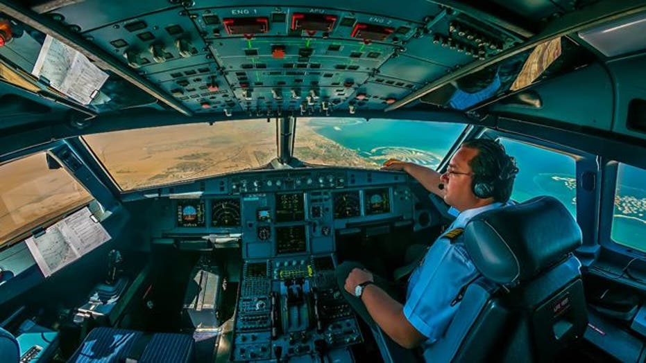 Pilot snaps stunning shots from cockpit