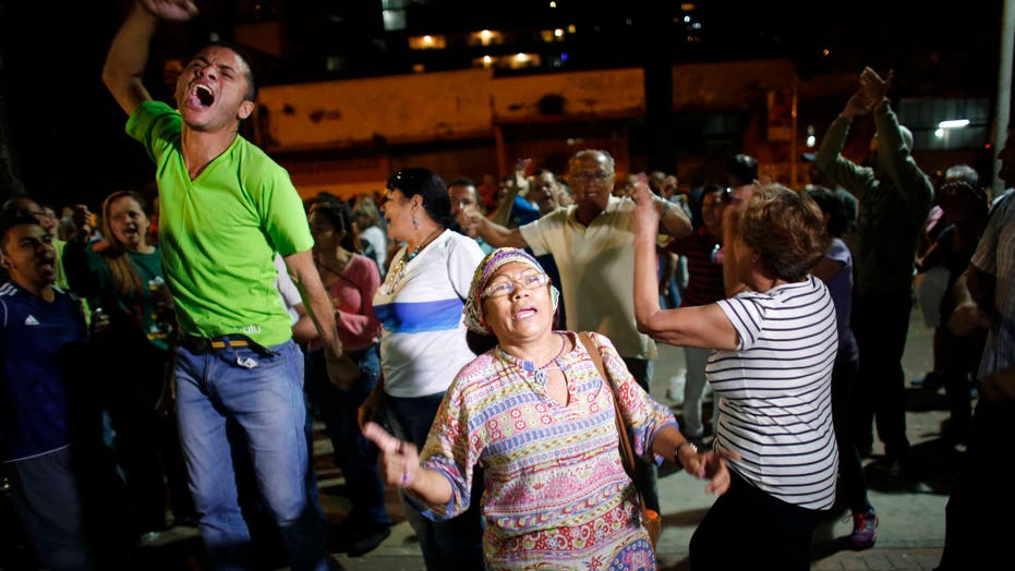 Venezuela’s opposition celebrates landslide win in historic election