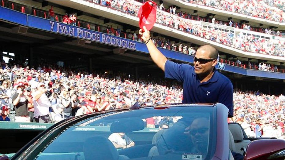 Ivan “Pudge” Rodriguez Retires in Texas Style