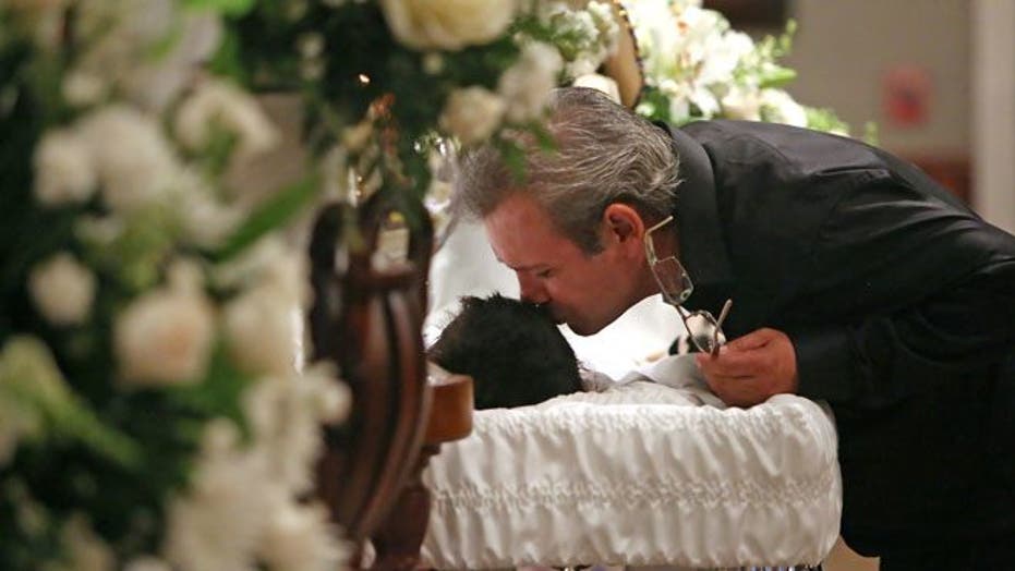 Hundreds of mourners pack funeral of 11-year-old boy stabbed in Texas