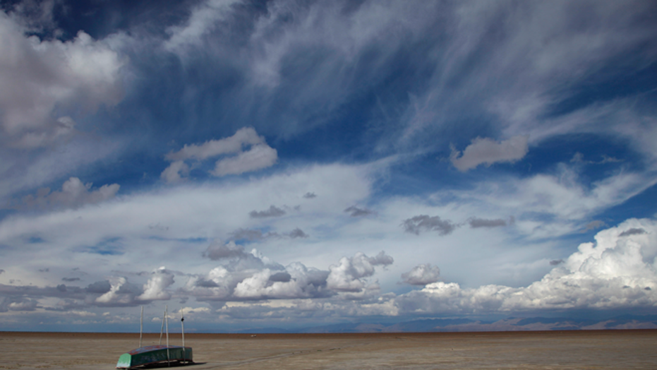 Bolivia’s Lake Poopo has all but disappeared