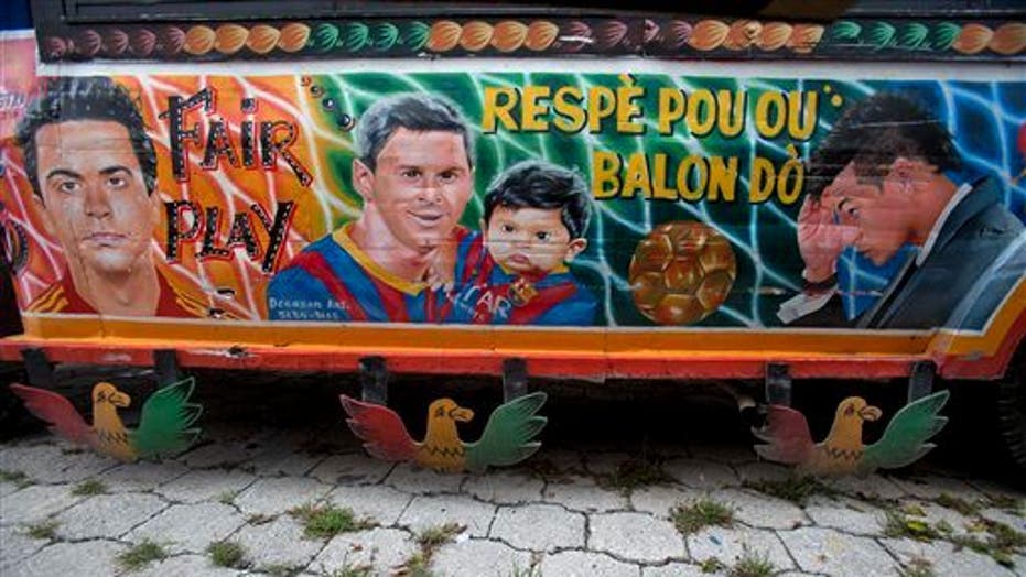 Haiti Celebrates The World Cup With Colorful Paintings